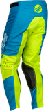 Fly Racing Youth Kinetic Mesh Khaos Pants Blue/White/Hi Vis Size 24