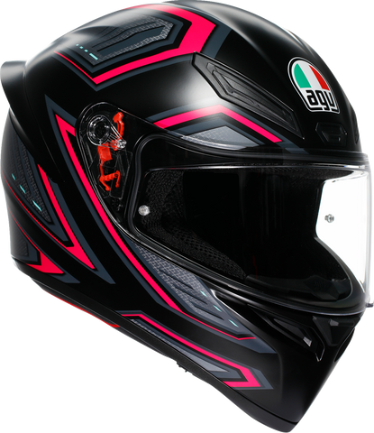 AGV K1 S Helmet - Sling - Matte Black/Pink - 2XL 2118394003-063-XXL