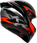 AGV K1 S Helmet - Fastlap - Black/Gray/Red - 2XL 2118394003-064-XXL