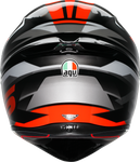 AGV K1 S Helmet - Fastlap - Black/Gray/Red - 2XL 2118394003-064-XXL