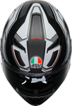 AGV K3 Helmet - Rivia - Matte Black/White - 2XL 2118381004-019-XXL