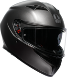 AGV K3 Helmet - Mono - Matte Luna Gray - Small 2118381004-023-S