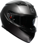 AGV K3 Helmet - Mono - Matte Luna Gray - Medium 2118381004-023-M