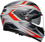 AGV K3 Helmet - Space - Matte White/Red Fluo - XL 2118381004-020-XL