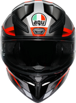 AGV K1 S Helmet - Fastlap - Black/Gray/Red - 2XL 2118394003-064-XXL