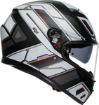AGV K3 Helmet - Rivia - Matte Black/White - Medium 2118381004-019-M