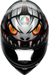 AGV K1 S Helmet - Lyzard - Matte Black/Gray/Red - 2XL 2118394003-044-XXL