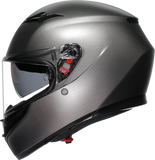 AGV K3 Helmet - Mono - Matte Luna Gray - Medium 2118381004-023-M