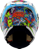 ICON Ultraflite Doodle 3 MIPS Helmet, Blue, Large – Part Number 0101-18064