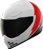 ICON Domain Slabtown Motorcycle Helmet, White, 2XL, Part Number 0101-17883