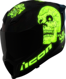 ICON Ultraflite Doodle 3 MIPS Helmet, Blue, Large – Part Number 0101-18064