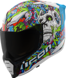 ICON Ultraflite Doodle 3 MIPS Helmet, Blue, 2XL – Part Number 0101-18066