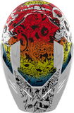 ICON Elsinore Doodle 3 Helmet, White, 3XL, Part Number 0104-3443