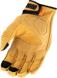 ICON Small Long Track CX™ Gloves, Tan, 3301-4893