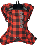 USWE Outlander 2L Hydration Pack, Flannel Red/Black, Part Number 5202076048