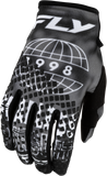 FLY RACING Youth Kinetic Blur Gloves, YL, 380-410YL