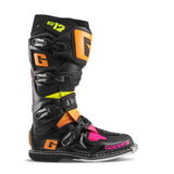 Gaerne SG-12 Motocross Boots Black/Orange/Pink Size 12, Part Number 2174-108-47