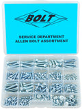 BOLT SVCALLEN Allen Bolt Kit, 352-Piece Service Department Assortment