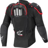 Alpinestars Tech-Air? v2 Off-Road System - Black/Red, Medium (Part #6507123-13F-M)