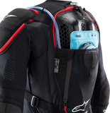 Alpinestars Tech-Air? v2 Off-Road System - Black/Red, Medium (Part #6507123-13F-M)