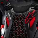 Alpinestars Tech-Air? v2 Off-Road System - Black/Red, Medium (Part #6507123-13F-M)
