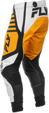 Fly Racing Youth Lite Pants Ca/Ny White/Black/Mustard Size 26