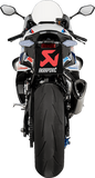 AKRAPOVIC Evolution Line Exhaust System - Titanium - M 1000 RR S-B10E11-APLT