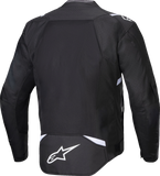 Alpinestars T-SPS Air V2 Motorcycle Jacket, Black/White, 4XL, Part Number 3301025-12-4XL