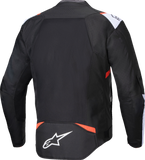 Alpinestars T-SPS Air v2 Motorcycle Jacket Black/White/Red Fluo Medium 3301025-1231-M