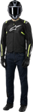 Alpinestars T-SPS Air V2 Motorcycle Jacket Black/Yellow Fluo Medium - Part 3301025-155-M