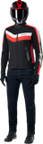 Alpinestars T-Dyno Air Motorcycle Jacket, Black and Bright Red, Large, Part Number 3301725-1486-L