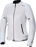 Alpinestars Stella C-1 Air Motorcycle Jacket, Silver, XS, Part Number 3310425-19-XS