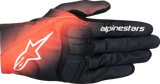 Alpinestars Reef V2 Motorcycle Gloves, Black/Fluo Red/White, Large, Part Number 3560825-1321-L