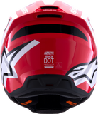 Alpinestars SM3 Heat Motocross Helmet Gloss Red/White/Black XS 8301026-3126-XS