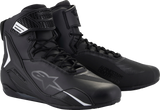 Alpinestars Faster-4 Motorcycle Riding Shoes Black US 9.5, Model 2510425-10-95