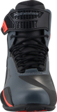 Alpinestars Faster-4 Motorcycle Riding Shoes Black/Gray/Red US 13, Part 2510425-1130-13