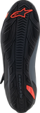 Alpinestars Faster-4 Riding Shoes Black/Gray/Red US 13.5, Model 2510425-1130, Part Number 2510425-1130-135