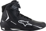 Alpinestars Faster-4 Riding Shoes Black/White, US 13, Model 2510425-12-13
