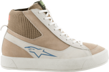 Alpinestars Stella Stated Podium Women's Riding Shoes White/Brown US 7, EU 38.5, Model 2540224-2008, Part Number 2540224-2008-7
