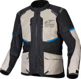 Alpinestars Andes Air Drystar Jacket Black/Laurel Gray/Bright Blue, XL – Part Number 3207924-1479-XL