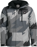 THOR Tour Jacket Brave Gray and Black Camo, Small – Part Number 2920-0861