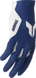 THOR Sportmode Iconic Gloves, Navy/White, XL, Part Number 3330-8234