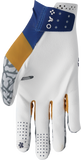 THOR Sportmode Bravo Gloves Navy/Copper, Medium, Part Number 3330-8238