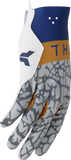 THOR Sportmode Bravo Gloves, Navy/Copper, Large, Part Number 3330-8239