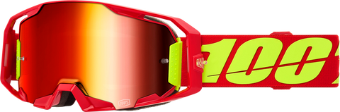 100% ARmatic Goggle - Red - Red Mirror Lens 50060-00005