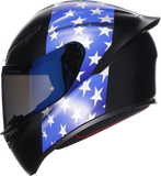 AGV K1 S Helmet with US Flag Design - Red, White & Blue, XS - Part 2118394003-068-XS