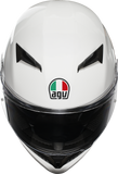 AGV K3 Motorcycle Helmet Mono White XS, Part Number 2118381004-022-XS