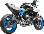 AKRAPOVIC Racing Line Exhaust System for Suzuki GSX-8S & GSX-8R - Carbon Fiber, Part S-S8R2-EEC
