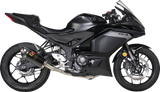AKRAPOVIC Racing Line Exhaust System for Yamaha R3 & MT-03 - Carbon Fiber - Part S-Y3R3-APC