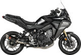 AKRAPOVIC Racing Line Exhaust System for Yamaha Tracer 9 (Part S-Y9R20-APC) with Carbon Fiber Finish